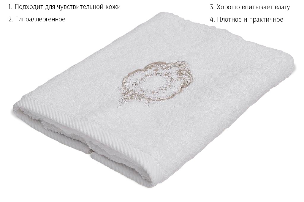 Материалы и размеры полотенца для лица