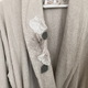 Женский махровый халат серый Home Sweet Home Adney Stone