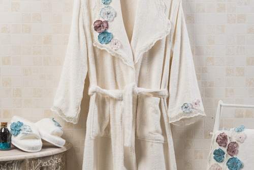 Женский махровый халат с карманами Home Sweet Home Anthyllis