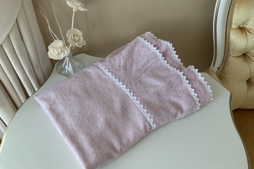 Банное полотенце махровое размер 90Х150 Home Sweet Home Plenty Pink