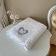Махровое полотенце банное с вышивкой Home Sweet Home Heart