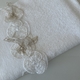 Белое полотенце для лица Home Sweet Home Odella