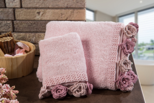 Полотенца для рук розовое Home Sweet Home Cherie Pink
